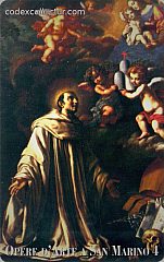 Opere d'Arte a San Marino - 4. Cesare Gennari, Il beato Bernardo Tolomei (€ 5)