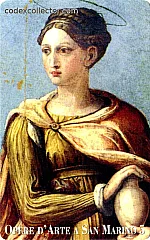 Opere d'Arte a San Marino - 5. Francesco Menzocchi, La Maddalena (€ 5 particolare)