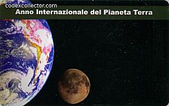Anno Internazionale del Pianeta Terra - La Luna (€ 4)