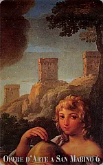 Opere d'Arte a San Marino - 6. Pompeo Batoni, San Marino risolleva la Repubblica (particolare) — 2 €