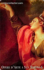 Opere d'Arte a San Marino - 6. Pompeo Batoni, San Marino risolleva la Repubblica (€ 5 particolare)