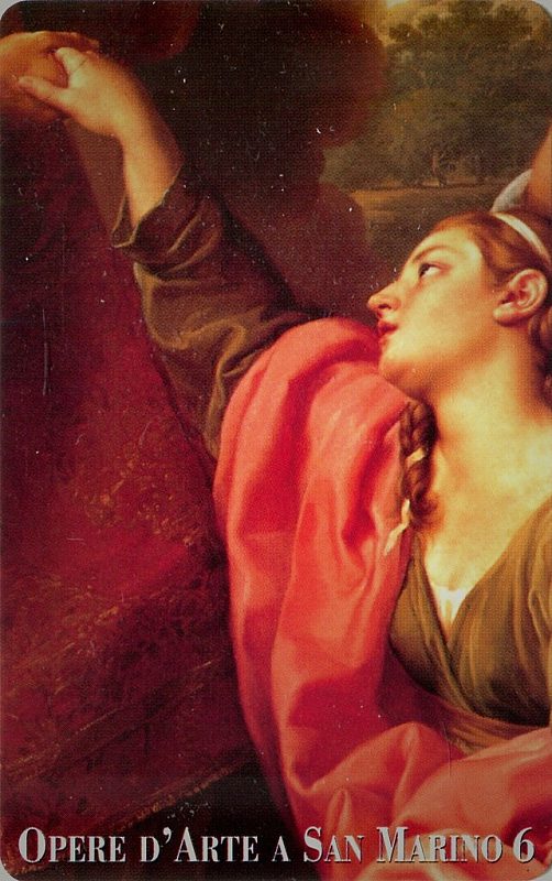 Opere d'Arte a San Marino - 6. Pompeo Batoni, San Marino risolleva la Repubblica (particolare) — 5 €