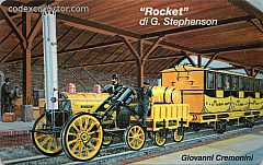 Le Locomotive - Rocket di George Stephenson (€ 2)