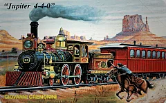 Le Locomotive - Jupiter 4-4-0