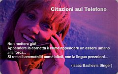 Citazioni sul Telefono - Isaac Bashevis Singer