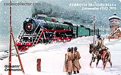 Le Locomotive - Ferrovia Transiberiana, Locomotiva FD21 2970 (€ 2)