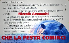 Io leggo - Niccolò Ammaniti, Che la festa cominci (€ 6)