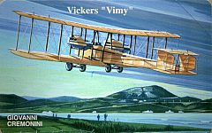 Gli Aerei - Vickers Vimy