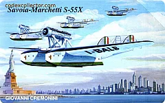 Gli Aerei - Savoia-Marchetti S-55X (€ 6)