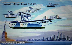 Gli Aerei - Savoia-Marchetti S-55X (€ 6)