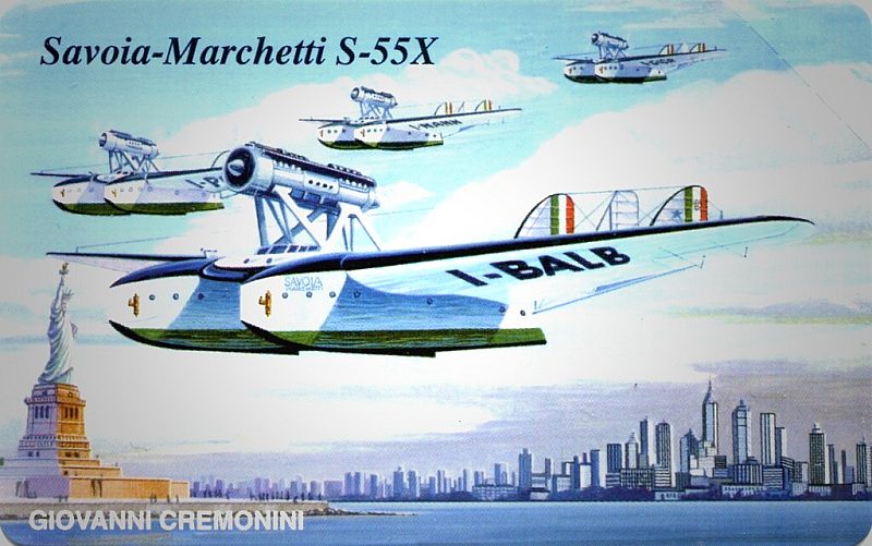 Gli Aerei - Savoia-Marchetti S-55X