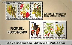 Francobolli della Città del Vaticano - Flora Del Nuovo Mondo (L. 5.000)