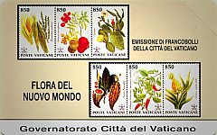 Francobolli della Città del Vaticano - Flora Del Nuovo Mondo