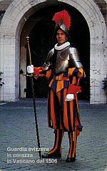 Guardia Svizzera in Corazza