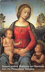 Giubileo 2000 - Madonna col Bambino (L. 5.000)