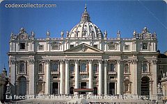 Giubileo 2000 - Facciata della Basilica di San Pietro (L. 10.000)