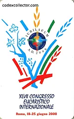 Giubileo 2000 - XLVII Congresso Eucaristico (L. 5.000)