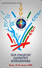 Giubileo 2000 - XLVII Congresso Eucaristico (L. 5.000)