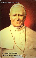 Giubileo 2000 - Beatificazione di Pio IX (L. 5.000)