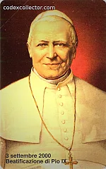 Giubileo 2000 - Beatificazione di Pio IX (L. 5.000)
