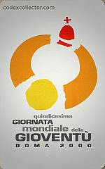 Giubileo 2000 - XV Giornata Mondiale della Gioventù, Roma 2000 (L. 3.000)