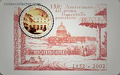 150° Anniversario Primo Francobollo Vaticano