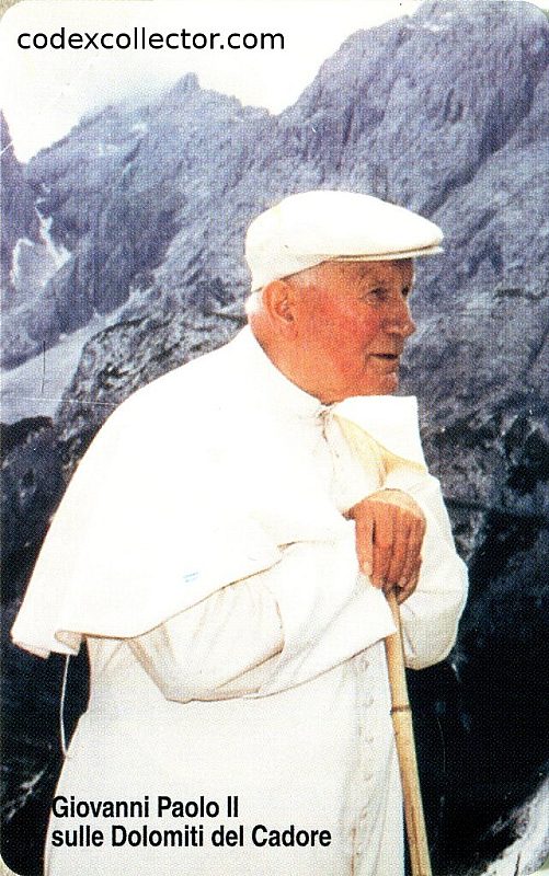 Giovanni Paolo II sulle Dolomiti