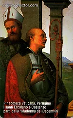 Perugino - I Santi Ercolano e Costanzo (€ 2,50)