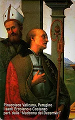 Perugino - I Santi Ercolano e Costanzo