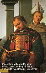 Perugino - S. Lorenzo e Luigi Di Tolosa