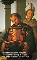 Perugino - S. Lorenzo e Luigi Di Tolosa
