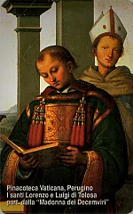 Perugino - S. Lorenzo e Luigi Di Tolosa