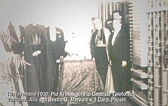 Pio XI Inaugura la Centrale Telefonica Vaticana