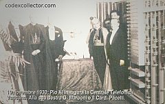 Pio XI Inaugura la Centrale Telefonica Vaticana (seriale 8 cifre)