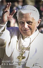 80° Compleanno Benedetto XVI