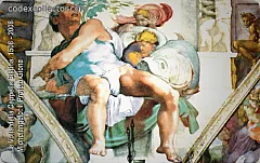 La volta della Cappella Sistina - Il Profeta Giona (€ 5)