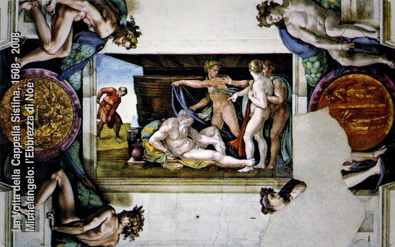 Michelangelo - L'Ebbrezza di Noè