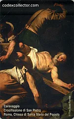 Caravaggio - Crocifissione di S.Pietro (€ 5)