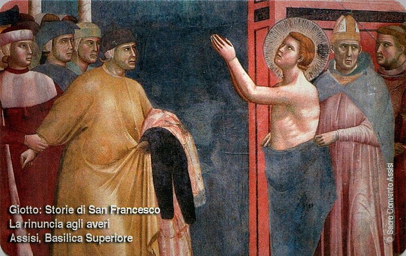 Giotto - La Rinuncia agli Averi