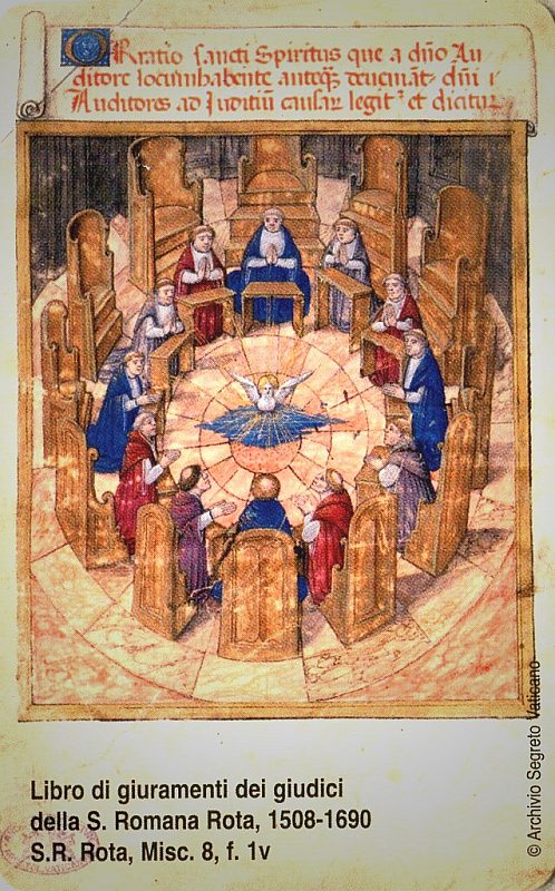 L'archivio Segreto Vaticano - Libro di Giuramenti dei Giudici della S. Romana