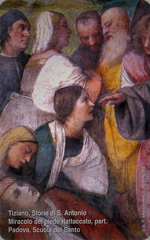 Tiziano - Miracolo del Piede Riattaccato