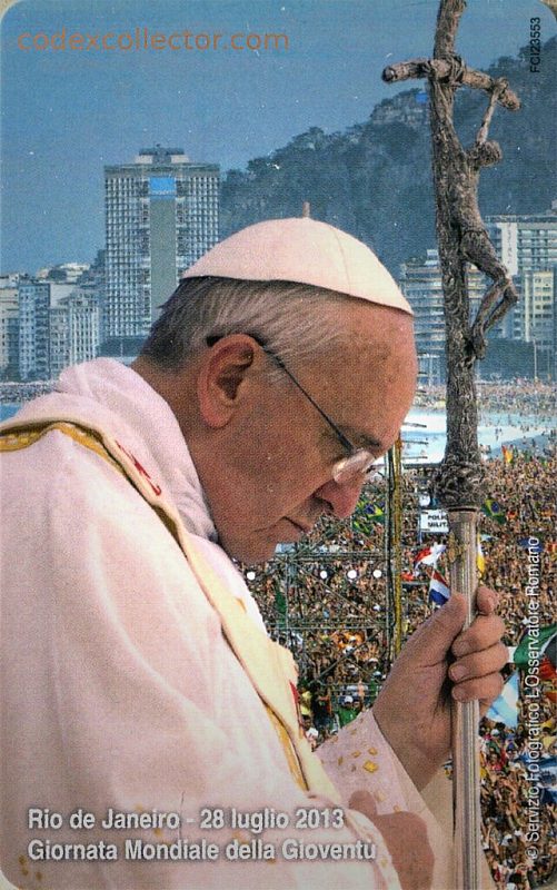 Papa Francesco, il primo anno di Pontificato - Giornata Mondiale della Gioventù, 28 luglio 2013