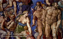 Michelangelo, "Il Giudizio Universale" - San Giovanni Battista