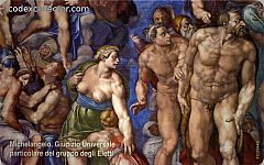 Michelangelo, "Il Giudizio Universale" - San Giovanni Battista