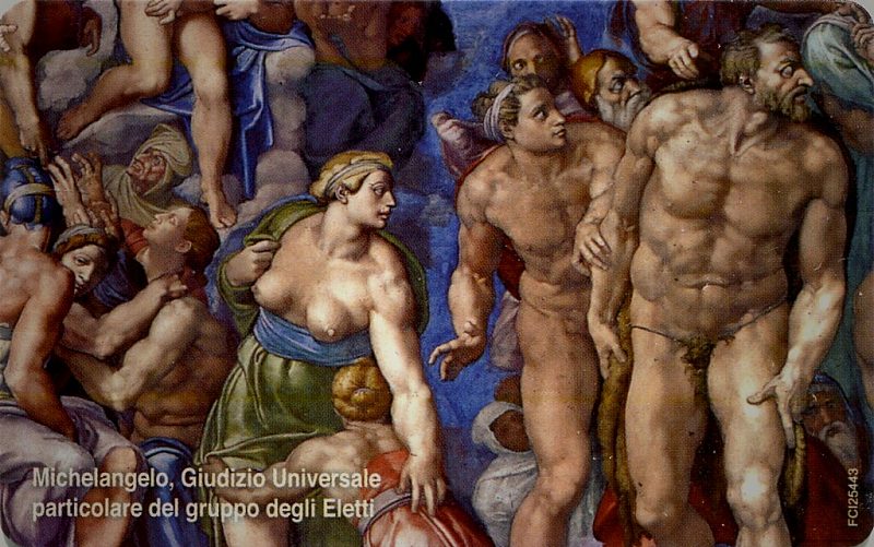 Michelangelo, "Il Giudizio Universale" - San Giovanni Battista