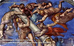 Michelangelo, "Il Giudizio Universale" - Angeli con gli Strumenti della Passione (seriale 7 cifre)