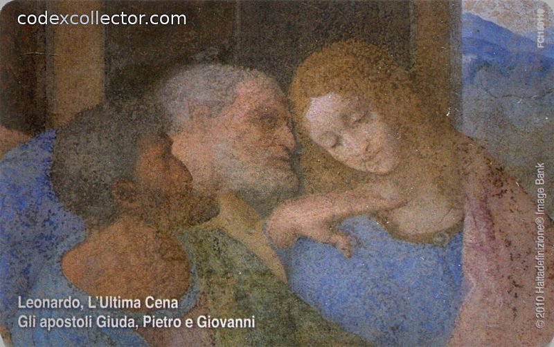 Leonardo, "L'ultima Cena" - Gli Apostoli Giuda, Pietro e Giovanni