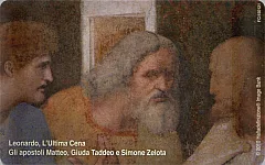 Leonardo, "L'ultima Cena" - Gli Apostoli Matteo, Giuda Taddeo e Simone Zelota