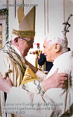 Giubileo della Misericordia - Papa Francesco incontra il Papa Emerito Benedetto XVI