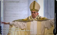 Giubileo della Misericordia - Basilica di San Pietro, apertura della Porta Santa